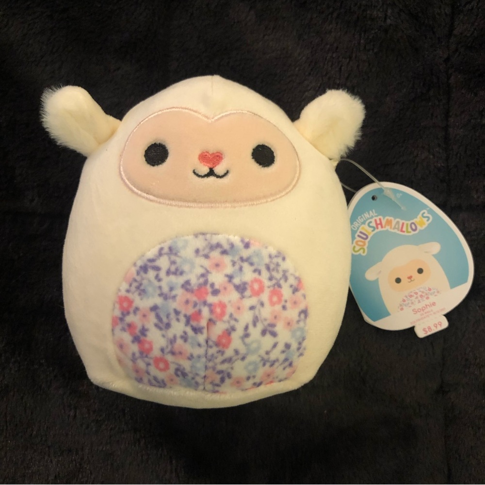 Sophie the Lamb Easter 5” Spring Squishmallow NWT